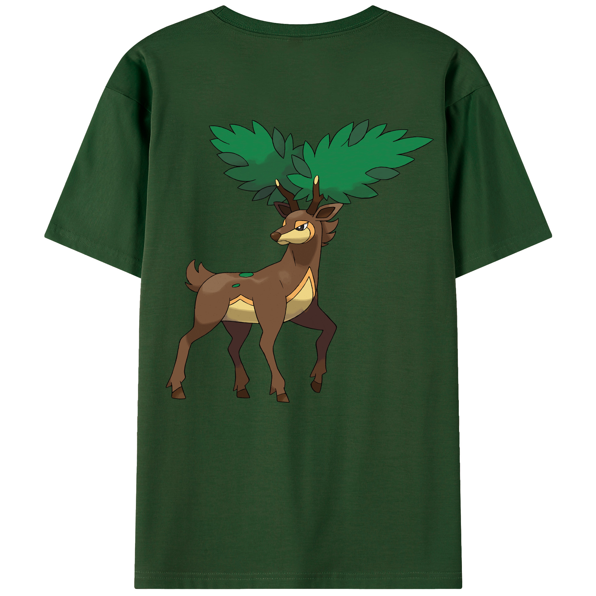 （画像用） ポケットモンスター Pokémon 綿100％半袖Tシャツ（背面プリント）